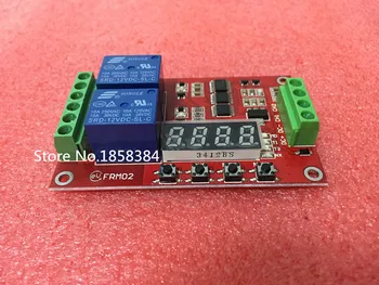 Lcd module FRM02 2 channel Multifunctional Relay Module / Loop Delay / timer switch / self-locking / 5V,12 V 24V
Lcd module FRM02 2 channel Multifunctional Relay Module / Loop Delay / timer switch / self-locking / 5V,12 V 24V