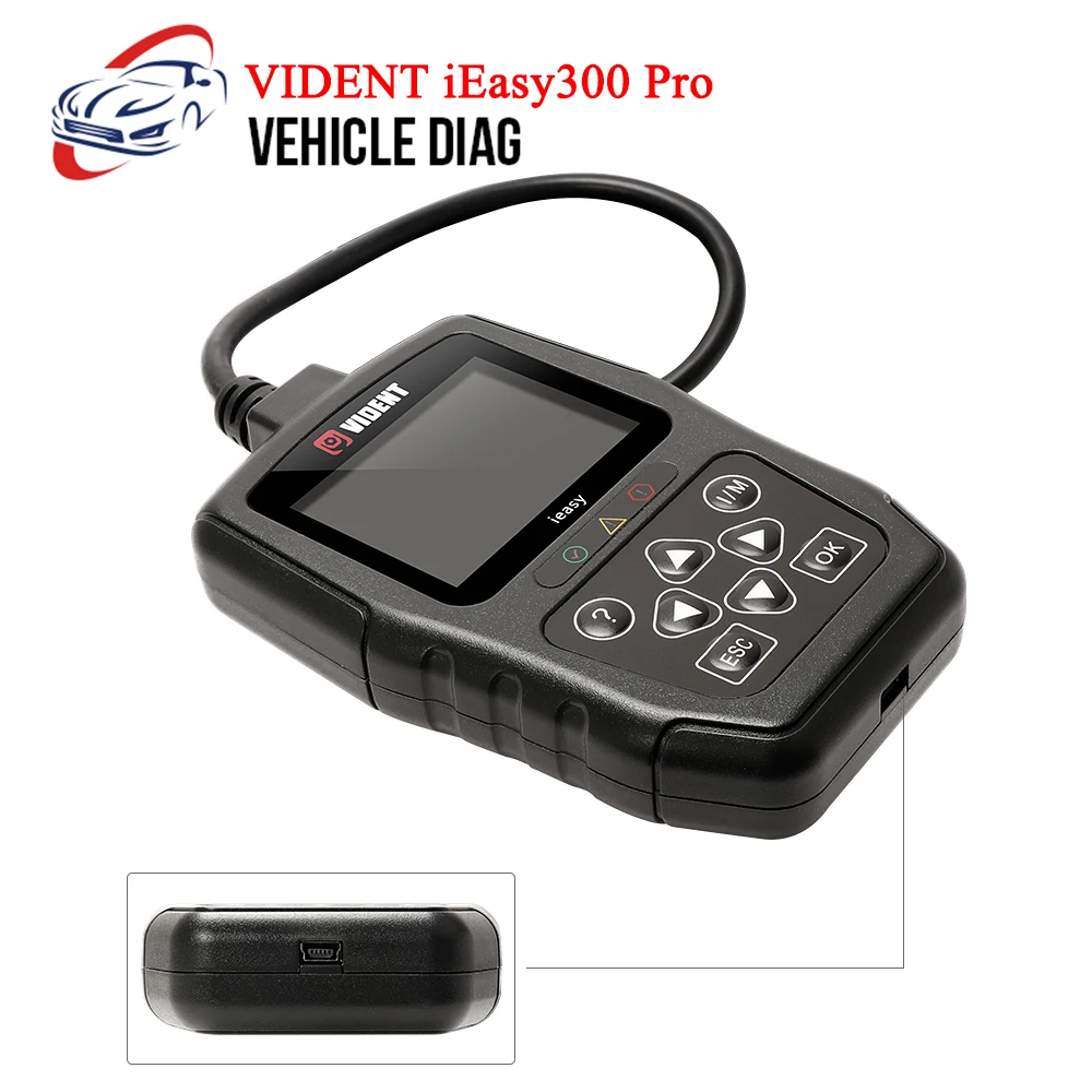 VIDENT iEasy300 Pro CAN OBDII/EOBD Handheld Code Readers Scan Tools Mult-language iEasy 300 Pro Obd2 Scanner
VIDENT iEasy300 Pro CAN OBDII/EOBD Handheld Code Readers Scan Tools Mult-language iEasy 300 Pro Obd2 Scanner