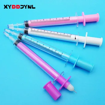 XYDDJYNL Creative Simulation Syringe Needle Gel Pen 2pcs 0.38mm Novelty Stationery Pen Kawaii School Supplies Papelaria
XYDDJYNL Creative Simulation Syringe Needle Gel Pen 2pcs 0.38mm Novelty Stationery Pen Kawaii School Supplies Papelaria