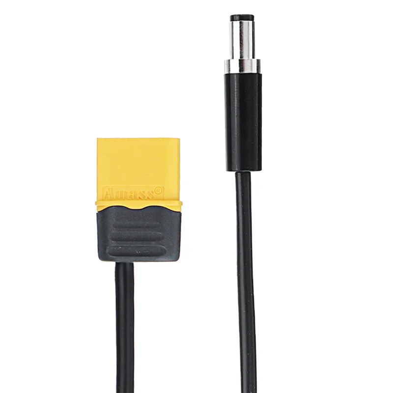 1 /2PCS 200cm RJX XT60 Male Connector to Male DC 5.5mmx2.5mm DC5525 Rubber Power Cable for TS100 Electric Soldering Iron
1 /2PCS 200cm RJX XT60 Male Connector to Male DC 5.5mmx2.5mm DC5525 Rubber Power Cable for TS100 Electric Soldering Iron