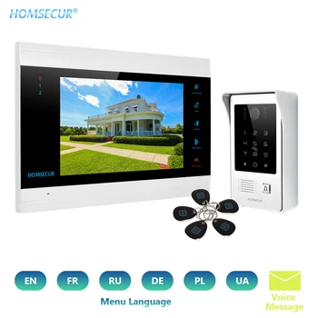 HOMSECUR 7" Wired Hands-free Video&Audio Home Intercom with Recording & Snapshot BC091HD+BM705HD-B
HOMSECUR 7" Wired Hands-free Video&Audio Home Intercom with Recording & Snapshot BC091HD+BM705HD-B