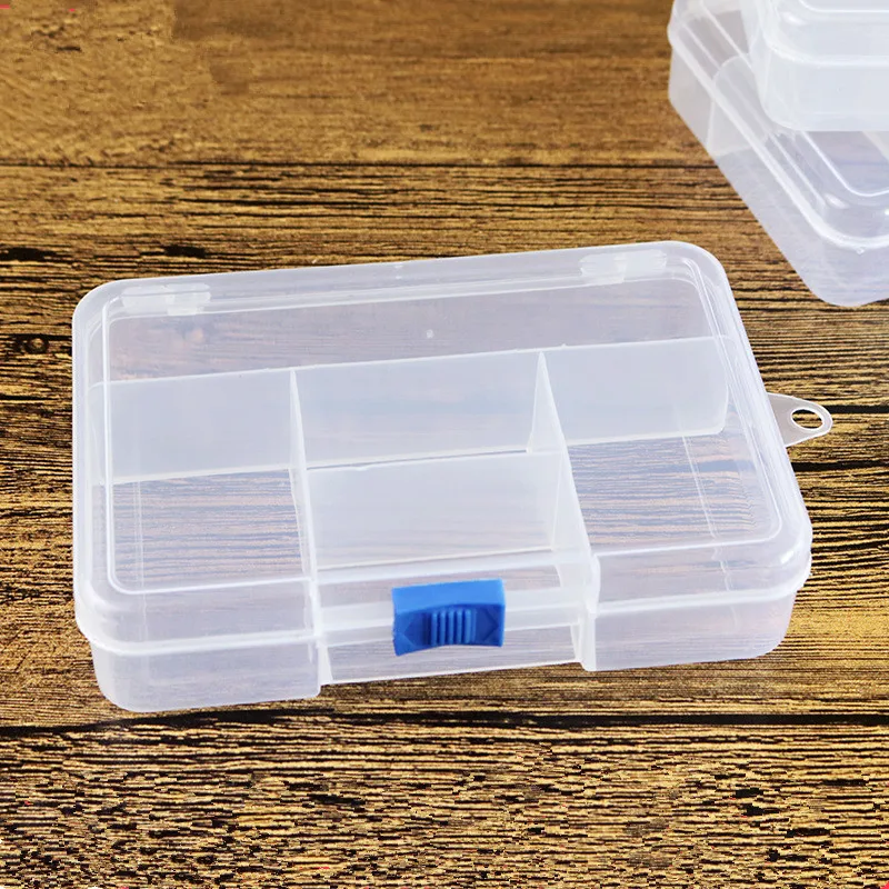 Plastic Jewelry Box Storage Case Craft Jewelry Organizer Boxes Beads 5 Grids (stable) Jewelry Kits Box DIY
Plastic Jewelry Box Storage Case Craft Jewelry Organizer Boxes Beads 5 Grids (stable) Jewelry Kits Box DIY