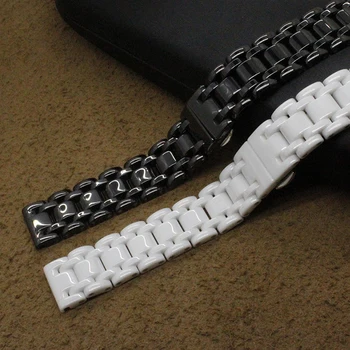 promotion new White Ceramic Black strap bracelet band for women men diamond watches 16mm 21mm ceramic accessories watch band
promotion new White Ceramic Black strap bracelet band for women men diamond watches 16mm 21mm ceramic accessories watch band