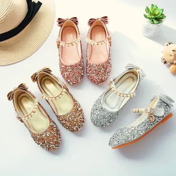 Spring Girls Party Shoes Bling Bead Princess shoes Gold Silver Mary Janes Single Shoes Toddlers Kids Dance Designer Shoe MCH057
Spring Girls Party Shoes Bling Bead Princess shoes Gold Silver Mary Janes Single Shoes Toddlers Kids Dance Designer Shoe MCH057