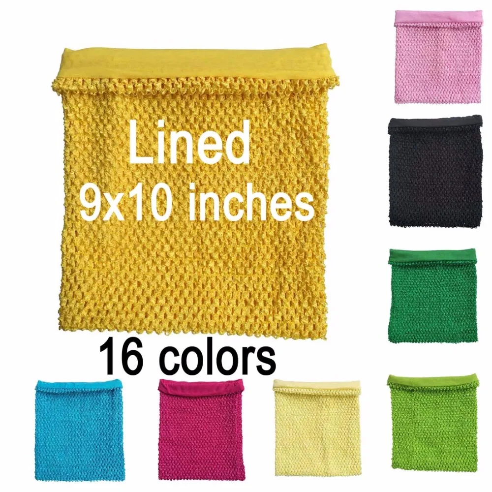 9x10 inches Lined crochet tube top tutu tops for little girls pettiskirt tutu tops 50pcs per lot
9x10 inches Lined crochet tube top tutu tops for little girls pettiskirt tutu tops 50pcs per lot