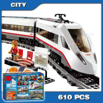 610pcs City High-speed Passenger Train 02010 Remote Control RC Model Building Blocks Assemble Bricks Toys Compatible with
610pcs City High-speed Passenger Train 02010 Remote Control RC Model Building Blocks Assemble Bricks Toys Compatible with