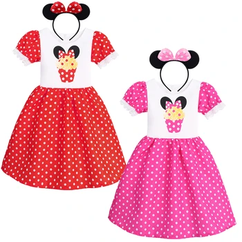 2pcs Set Micky Mouse Cosplay Outfit for Baby Kids Theme Party Girls Minnie Dress Headband Minnie Mouse Outfit for Photo Shoot
2pcs Set Micky Mouse Cosplay Outfit for Baby Kids Theme Party Girls Minnie Dress Headband Minnie Mouse Outfit for Photo Shoot