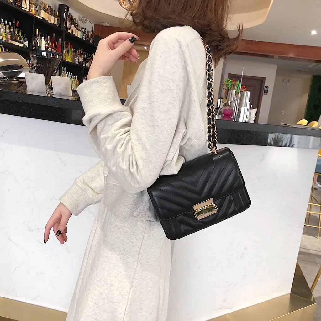 ISHOWTIENDA women bags woman elegant bags wild luxury design solid chain Single Shoulder Purse Messenger Bag bolsa feminina #g3
ISHOWTIENDA women bags woman elegant bags wild luxury design solid chain Single Shoulder Purse Messenger Bag bolsa feminina #g3