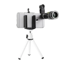 HD Optical 20X Zoom Telescope Camera Lens Tripod Kit for Samsung Xiaomi Huawei Universal Mobile Cell Phone Smartphone Telescope
HD Optical 20X Zoom Telescope Camera Lens Tripod Kit for Samsung Xiaomi Huawei Universal Mobile Cell Phone Smartphone Telescope