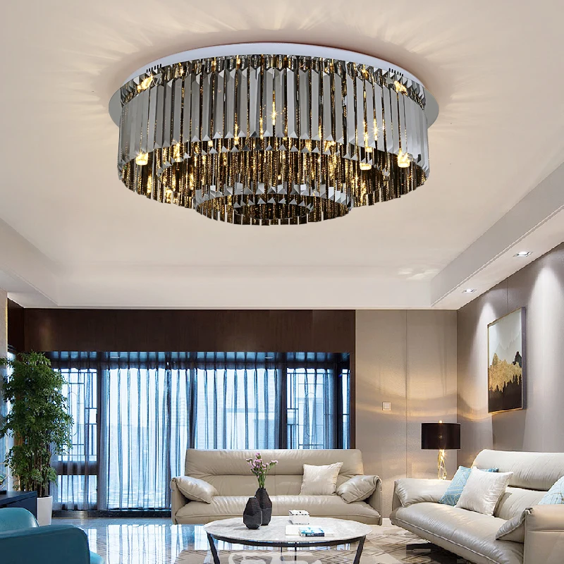 Crystal Living Room Lamp Modern Minimalist Crystal Lamp Personality Light Luxury Crystal Ceiling Lamp Creative LED Bedroom Lamps
Crystal Living Room Lamp Modern Minimalist Crystal Lamp Personality Light Luxury Crystal Ceiling Lamp Creative LED Bedroom Lamps