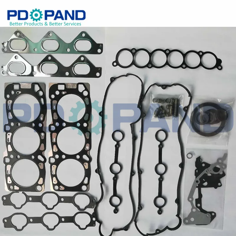G6CU Engine Full Repair Gasket Set 20910-39D00 for Hyundai Terracan 3.5L For KIA Sorento 3.5L Overhal Gasket kit With Oil Seals
G6CU Engine Full Repair Gasket Set 20910-39D00 for Hyundai Terracan 3.5L For KIA Sorento 3.5L Overhal Gasket kit With Oil Seals