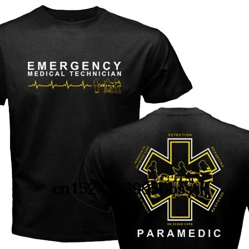 New Proud Paramedic EMT Emergency Medical Technician Medic Rescue Graphic T-Shirt
New Proud Paramedic EMT Emergency Medical Technician Medic Rescue Graphic T-Shirt