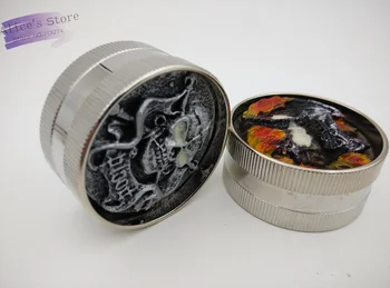 Free shipping 3pcs/lot Skull luminous Metal Stainless Steel Coin Shape Pattern Herb Grinder Herb Tobacco Smoke Cigar MagnetGR042
Free shipping 3pcs/lot Skull luminous Metal Stainless Steel Coin Shape Pattern Herb Grinder Herb Tobacco Smoke Cigar MagnetGR042