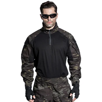 Mens G3 Combat Shirt Military Army Airsoft Tactical Gear Paintball Hunting Uniform Shirt Multicam MCBK Blue
Mens G3 Combat Shirt Military Army Airsoft Tactical Gear Paintball Hunting Uniform Shirt Multicam MCBK Blue