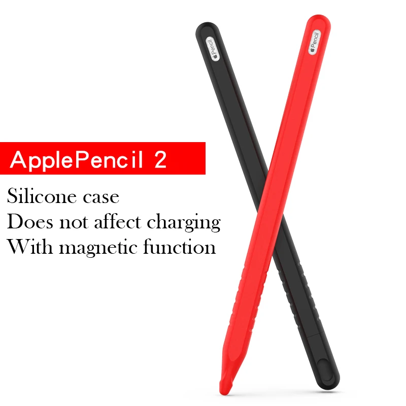 Soft Silicone For Apple Pencil 2 Case For iPad Pencil 2 Cap Cover Holder for iPad Pro 2018 Tablet Touch Pen Stylus Pouch Sleeve
Soft Silicone For Apple Pencil 2 Case For iPad Pencil 2 Cap Cover Holder for iPad Pro 2018 Tablet Touch Pen Stylus Pouch Sleeve