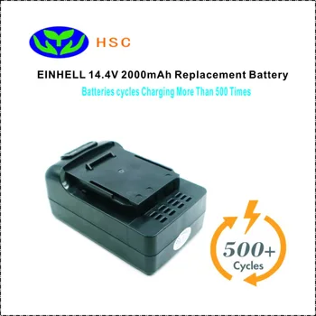 EIN14.4B 2000mAh 14.4V Li-ion Battery Replacement EINHELL 451317501014,451132601001,4511319,4511378 or 4511773 Original Battery
EIN14.4B 2000mAh 14.4V Li-ion Battery Replacement EINHELL 451317501014,451132601001,4511319,4511378 or 4511773 Original Battery
