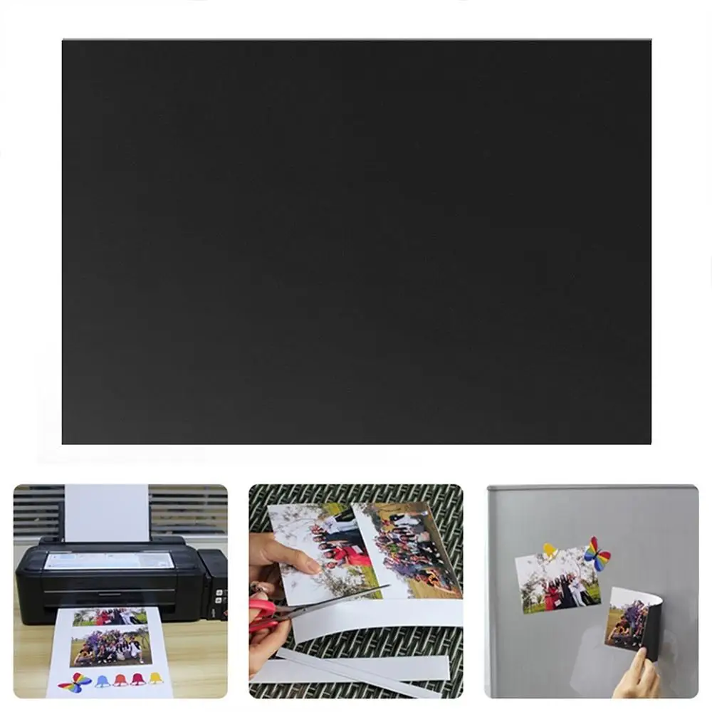 Cewaal 5Pcs A4 Photo Paper Photo Printing Paper Sticker Magnetic Printing Paperer Colorful Graphics Output for Inkjet Printer
Cewaal 5Pcs A4 Photo Paper Photo Printing Paper Sticker Magnetic Printing Paperer Colorful Graphics Output for Inkjet Printer