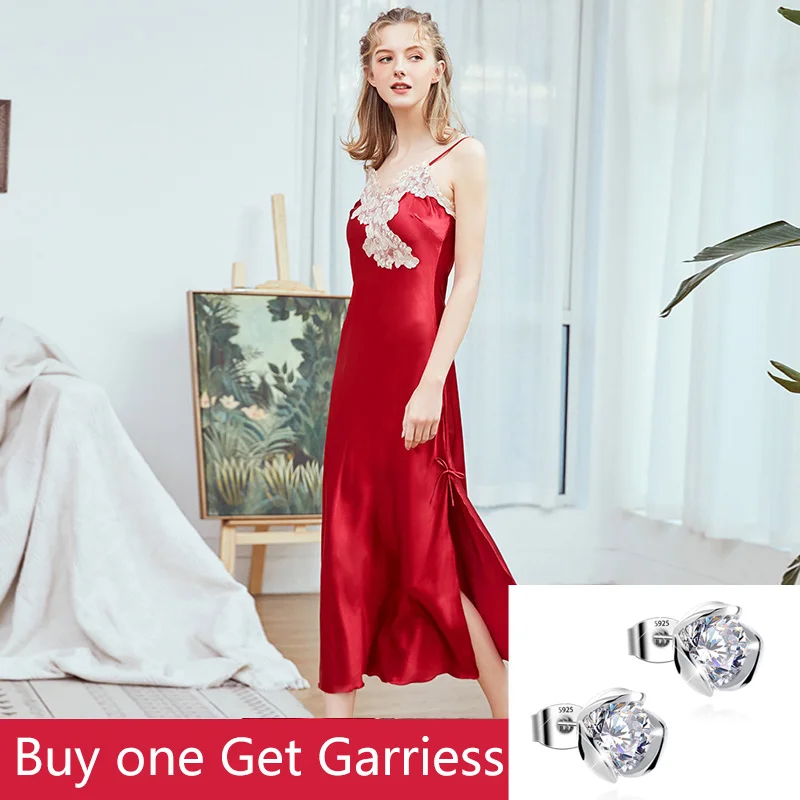 AEOZRING Sleepwear Women's Sexy Lingerie Satin Lace Chemise Nightgown Loungewear Robe bathrobe Sexy Clothes to Sleep M-XL
AEOZRING Sleepwear Women's Sexy Lingerie Satin Lace Chemise Nightgown Loungewear Robe bathrobe Sexy Clothes to Sleep M-XL