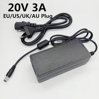 20V 3A power supply universal 20 volt power adapter Converter DC 20V3A switching adapter EU US UK AU plug 5.5mmx2.1mm
20V 3A power supply universal 20 volt power adapter Converter DC 20V3A switching adapter EU US UK AU plug 5.5mmx2.1mm