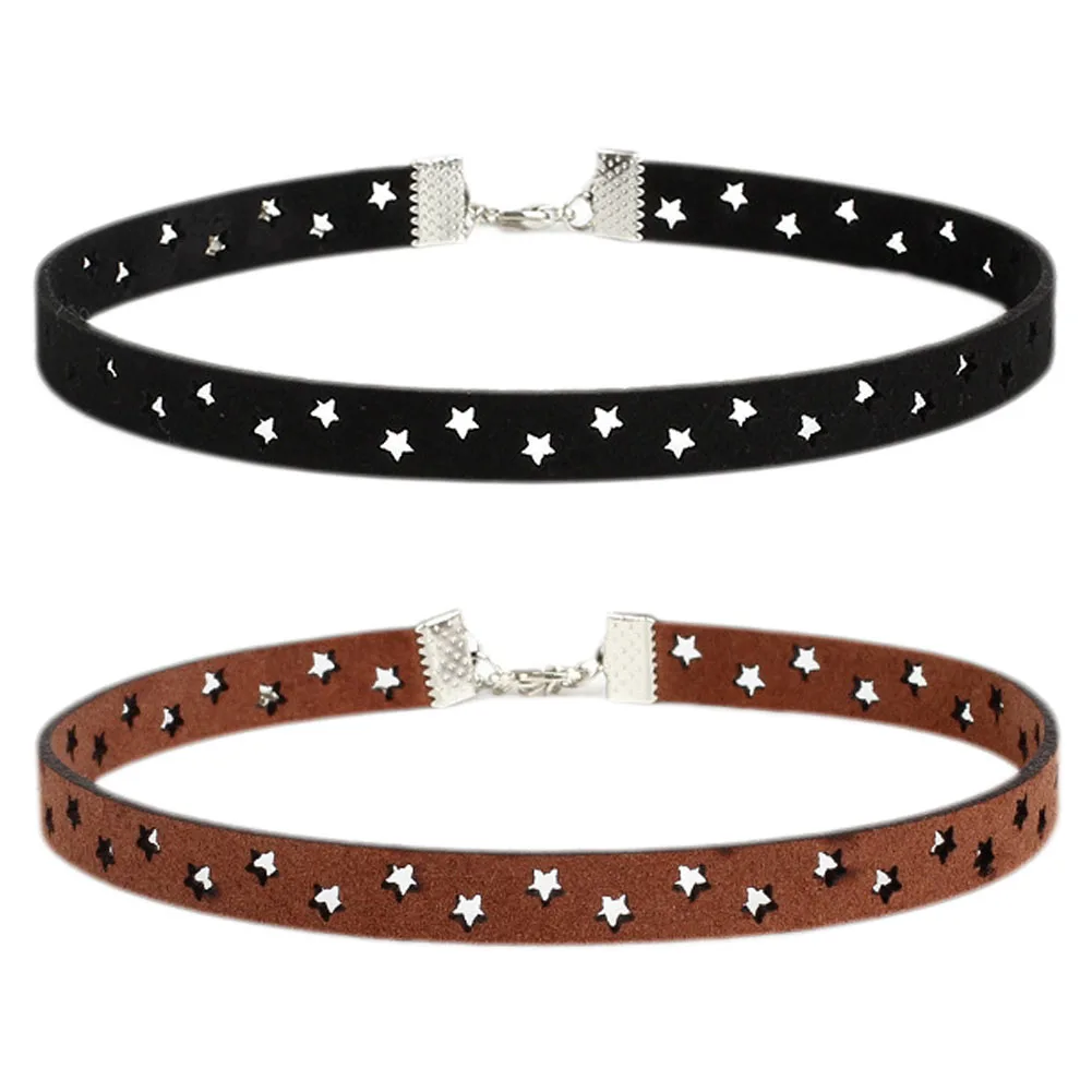 1pc New Star Choker Necklace For Women Star Chokers Collier fashion girl jewelry fashion hollow star necklace
1pc New Star Choker Necklace For Women Star Chokers Collier fashion girl jewelry fashion hollow star necklace