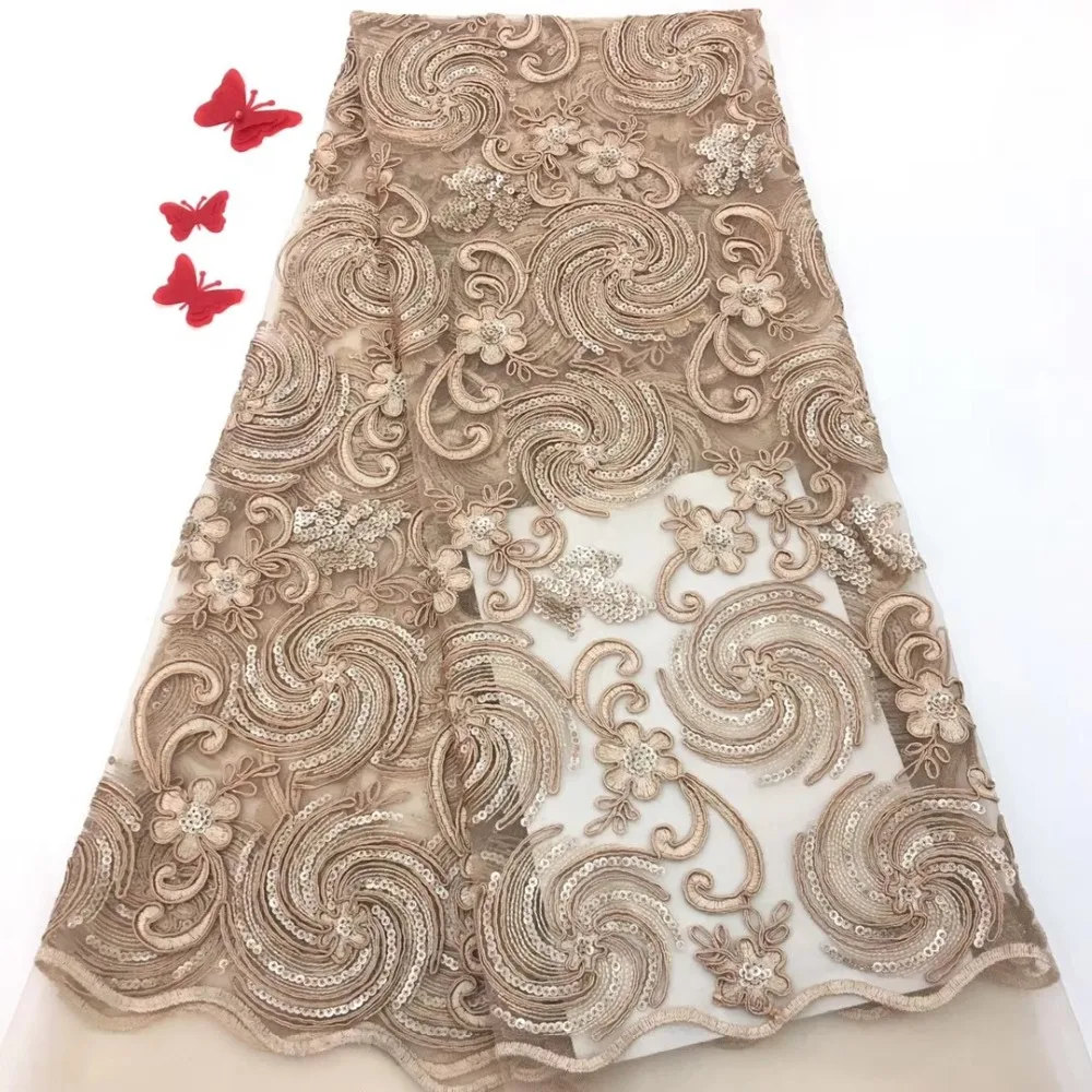 Embroidered African Tulle Lace Fabric With sequins African Lace Fabric For Wedding Bridal Dress
Embroidered African Tulle Lace Fabric With sequins African Lace Fabric For Wedding Bridal Dress