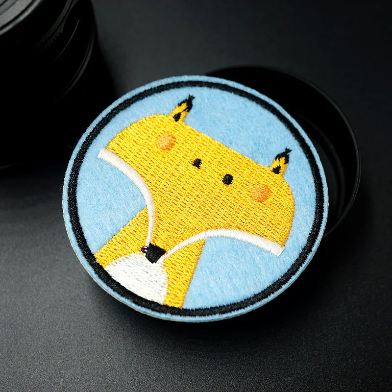 FOX Size:6.0x6.0cm Embroidered Patch for Clothing Iron on Sew Applique Cute Fabric Clothes Shoes Bags Decoration Patches
FOX Size:6.0x6.0cm Embroidered Patch for Clothing Iron on Sew Applique Cute Fabric Clothes Shoes Bags Decoration Patches