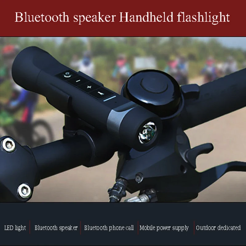 Multifunctional Outdoor Wireless Bluetooth Speaker and Flashlight Mobile Power Supply Support FM Audio and TF Card Playing Music
Multifunctional Outdoor Wireless Bluetooth Speaker and Flashlight Mobile Power Supply Support FM Audio and TF Card Playing Music