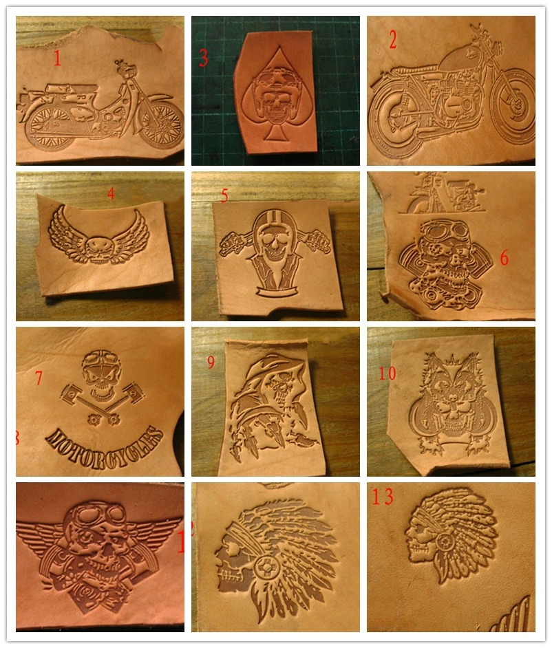 Locomotive pattern Hand-work unique design leather working tools carving punches stamp craft leather with leather carving tools
Locomotive pattern Hand-work unique design leather working tools carving punches stamp craft leather with leather carving tools