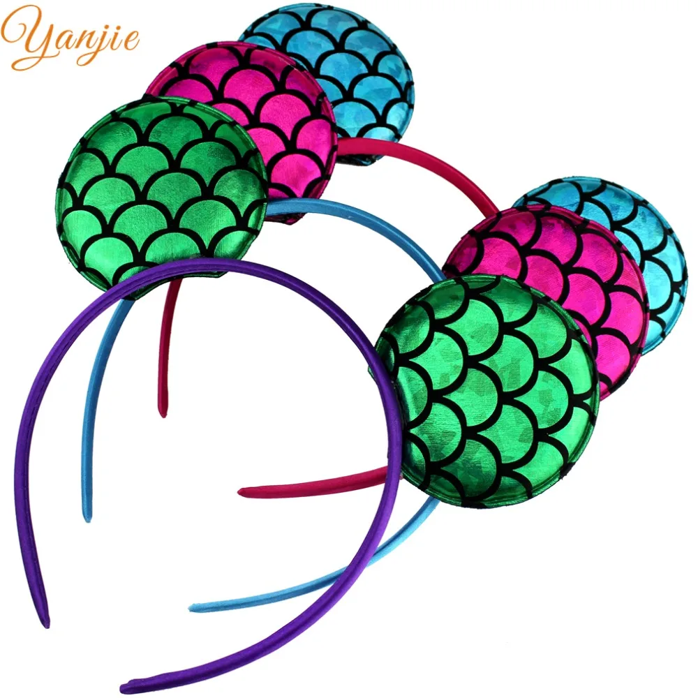 Chic Infantile Girl Mermaid Hair Style Ear Hairband Minnie Ears DIY Hair Accessories For Kids 2019 Headwear Women Headbands
Chic Infantile Girl Mermaid Hair Style Ear Hairband Minnie Ears DIY Hair Accessories For Kids 2019 Headwear Women Headbands