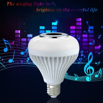 Light Bulb Speaker Colorful Blue Tooth + Remote Control + White Light Function Novelty Lighting
Light Bulb Speaker Colorful Blue Tooth + Remote Control + White Light Function Novelty Lighting