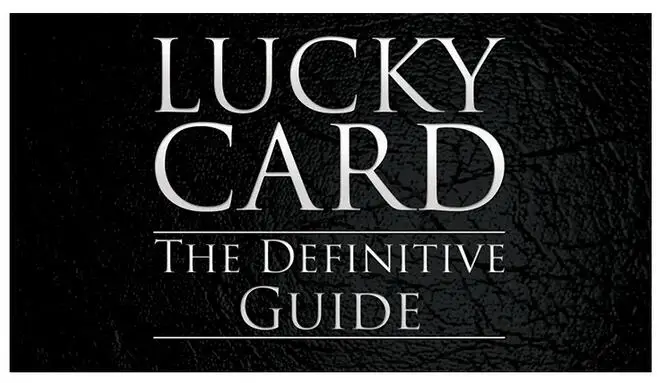Lucky Card by Wayne Dobson - Magic tricks