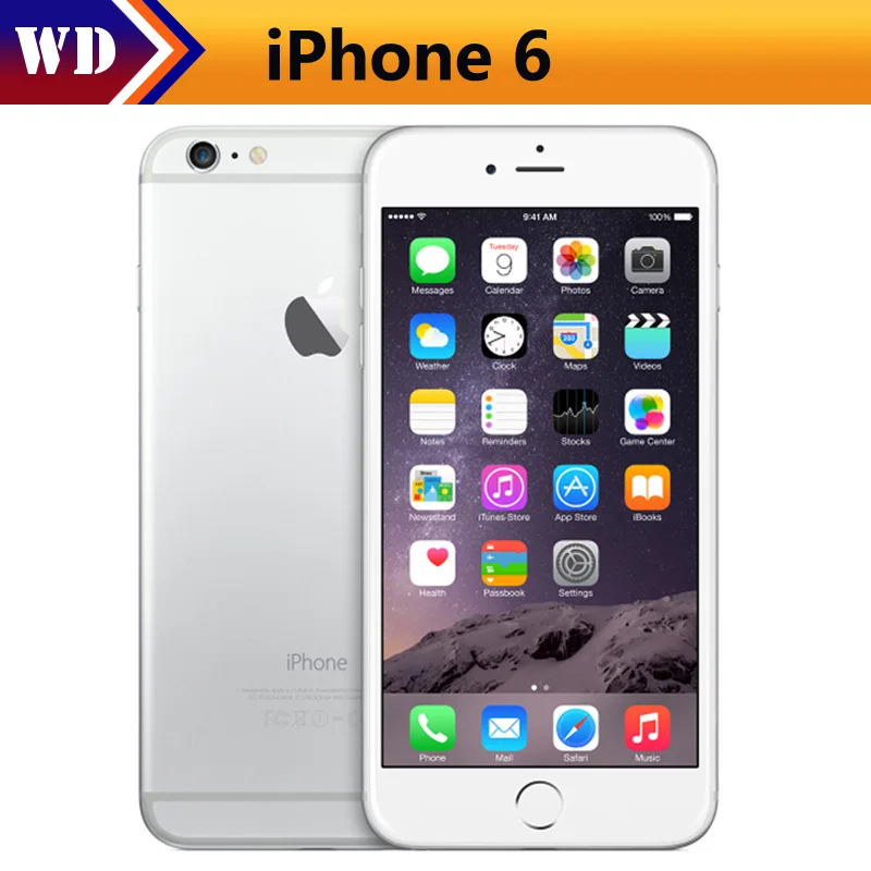 100% Original iPhone 6 Unlocked 4.7 Inch Dual Core 1.4 GHz 1GB RAM 16/64GB/128GB ROM 8MP Camera IOS IPS Mobile Used iphone 6
100% Original iPhone 6 Unlocked 4.7 Inch Dual Core 1.4 GHz 1GB RAM 16/64GB/128GB ROM 8MP Camera IOS IPS Mobile Used iphone 6