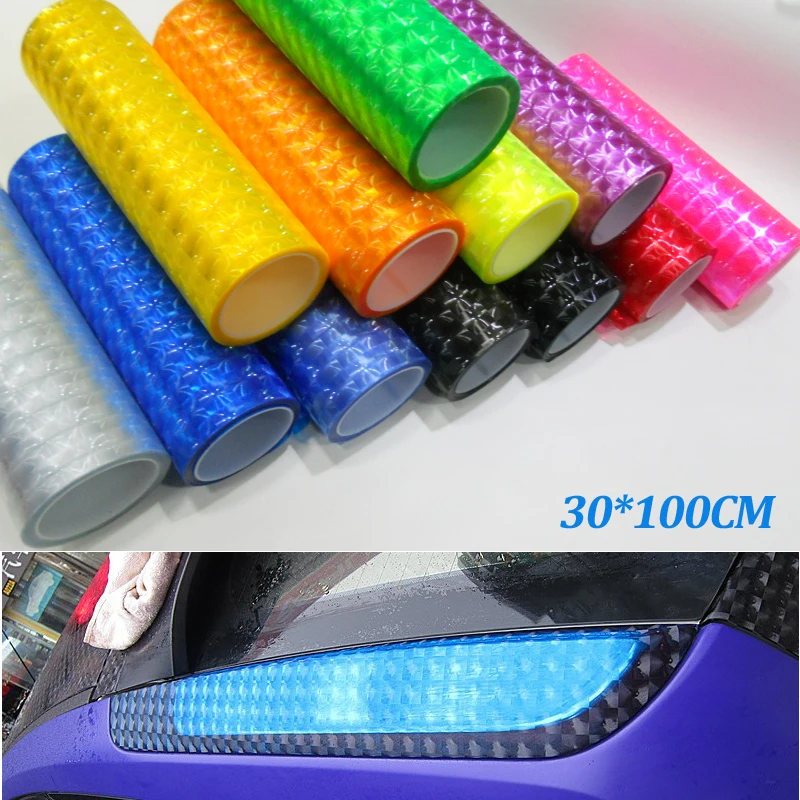 12 colors Cat Eye 30cm*100cm Auto Car Styling Headlights Sticker Auto Decals Adesivos Para Carros Car Taillight Film Stickers
12 colors Cat Eye 30cm*100cm Auto Car Styling Headlights Sticker Auto Decals Adesivos Para Carros Car Taillight Film Stickers