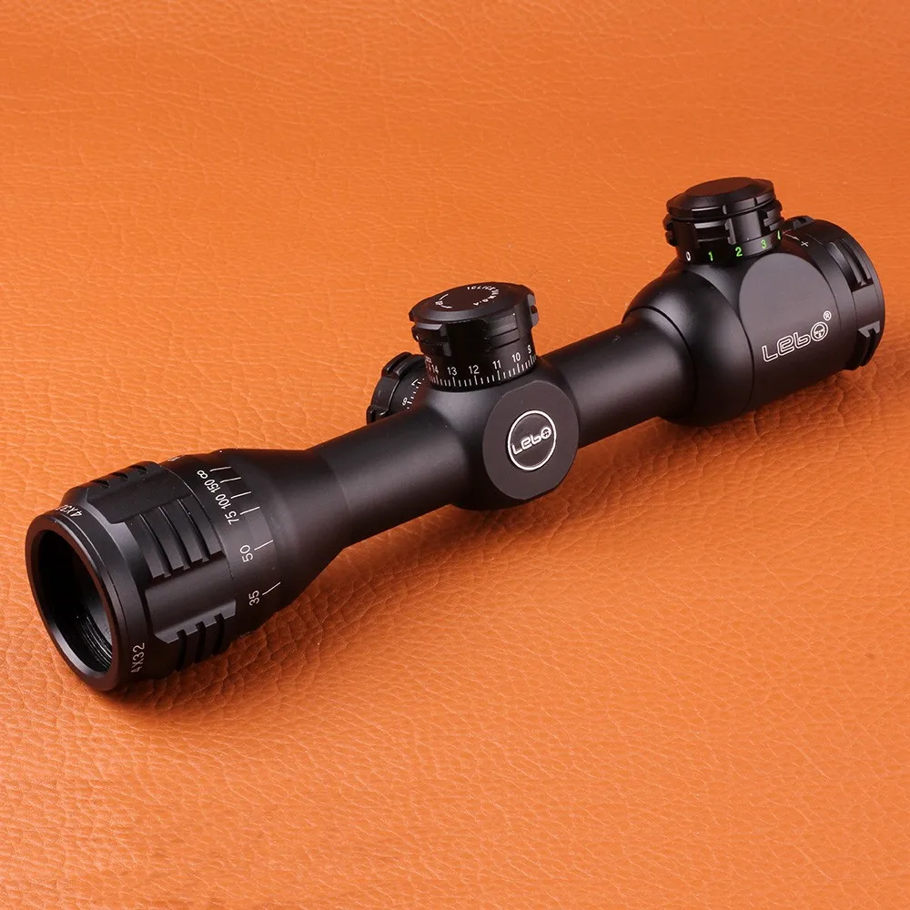 Hunting Equipment LEBO 4X32AOIR single-tube Tactical airsoft Rifle Scope Optical Sight 1