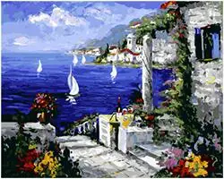 MaHuaf-W307 Mediterranean landscape DIY painting by numbers art canvas painting for living room wall
MaHuaf-W307 Mediterranean landscape DIY painting by numbers art canvas painting for living room wall
