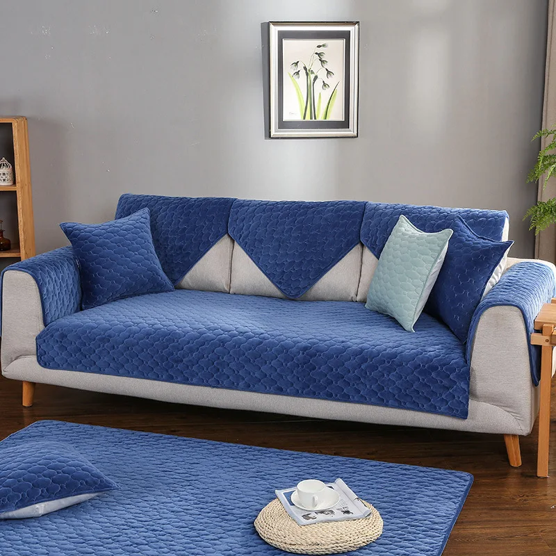 1PC Plush Printed Sofa Covers Solid Non-slip Quilted Corner Sectional Sofa Cover Towel Slipcover One/Two/Three Seat Decoration
1PC Plush Printed Sofa Covers Solid Non-slip Quilted Corner Sectional Sofa Cover Towel Slipcover One/Two/Three Seat Decoration