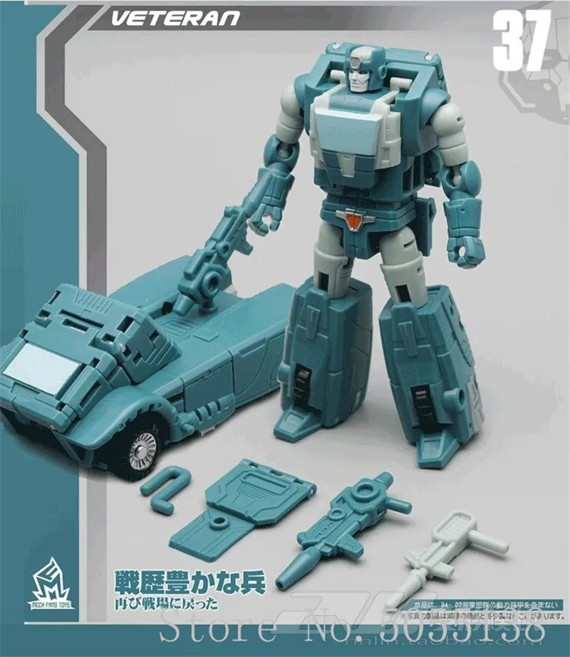 Transformation MFT Cup Runner MF-37 Pioneer Series Pocket War Small Scale Model PVC Action Figure Toys
Transformation MFT Cup Runner MF-37 Pioneer Series Pocket War Small Scale Model PVC Action Figure Toys
