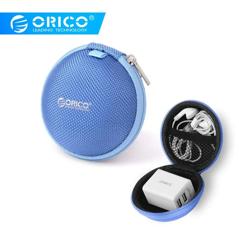 ORICO Headphone Case Bag Portable Earphone Earbuds U-disk Storage for Memory Card USB Cable Organizer Mini Earphone Bag-Blue
ORICO Headphone Case Bag Portable Earphone Earbuds U-disk Storage for Memory Card USB Cable Organizer Mini Earphone Bag-Blue