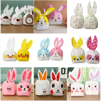 500 X Cartoon Rabbit Ears Cookie Plastic Bags 13.5x22cm Candy Gift Bags For Snack Baking Package Event Party Supplies
500 X Cartoon Rabbit Ears Cookie Plastic Bags 13.5x22cm Candy Gift Bags For Snack Baking Package Event Party Supplies