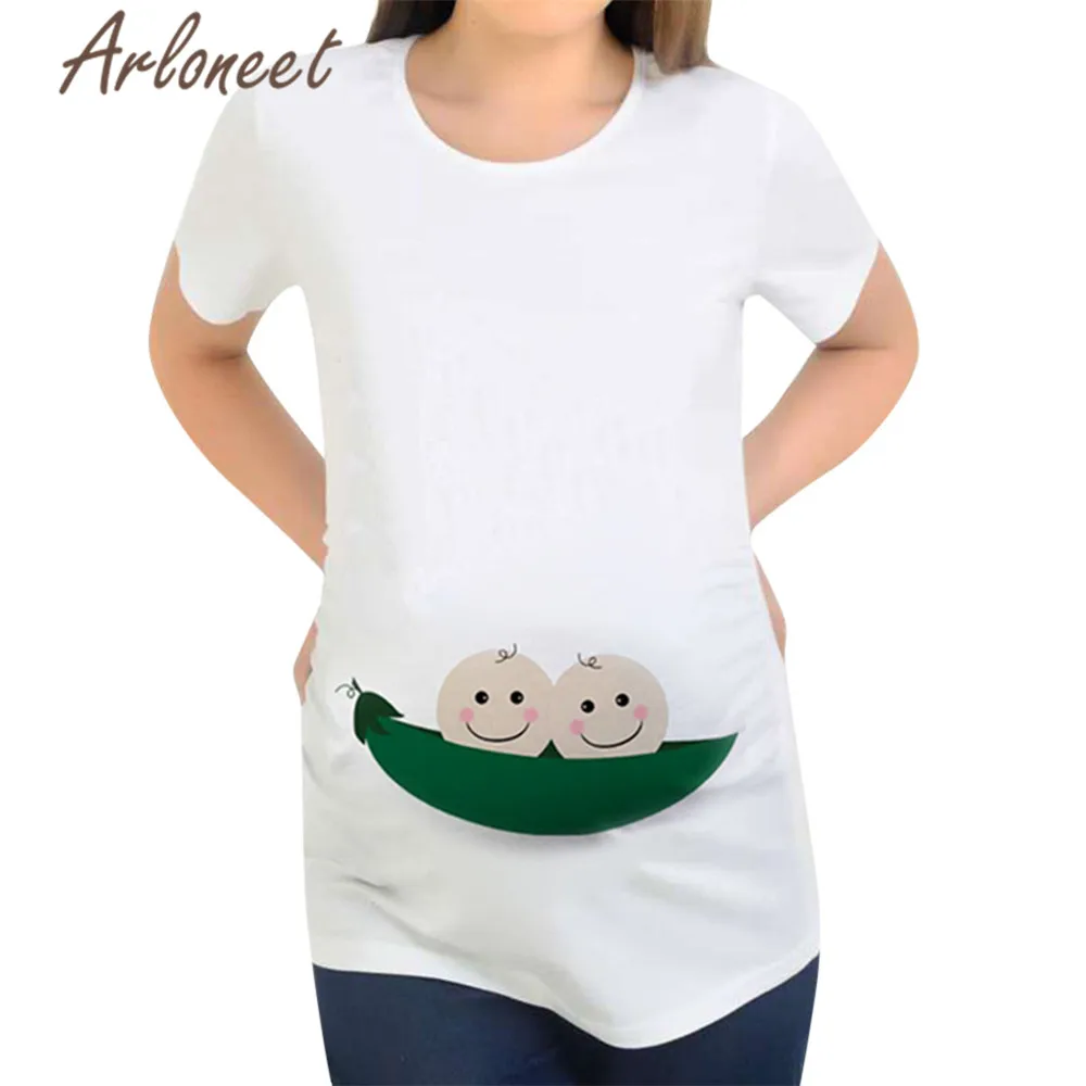 ARLONEET Clothes womens maternity Tops Soft cotton Cartoon White T shirt Large size mom Nusring Summer ladies pregnancy clothes
ARLONEET Clothes womens maternity Tops Soft cotton Cartoon White T shirt Large size mom Nusring Summer ladies pregnancy clothes
