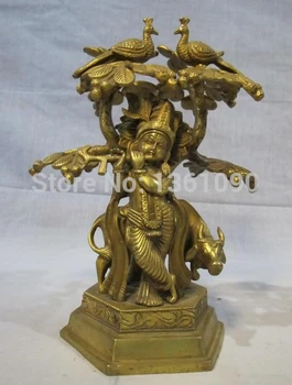 xd 001328 11"Tibet Folk temple Pure Bronze Gild Cowboy Cattle Phoenix Buddha statue
xd 001328 11"Tibet Folk temple Pure Bronze Gild Cowboy Cattle Phoenix Buddha statue
