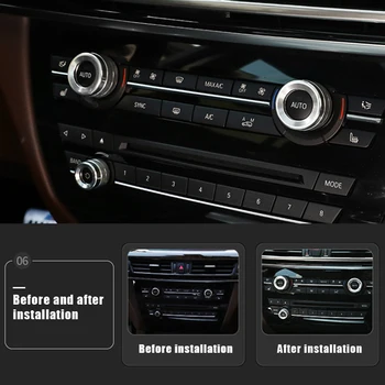 New 3d Car Air Conditioning Sound Knob Covers Cover Interior Decoration For Bmw X5 X6 2014-2018 Accessories Car-styling Interior
New 3d Car Air Conditioning Sound Knob Covers Cover Interior Decoration For Bmw X5 X6 2014-2018 Accessories Car-styling Interior