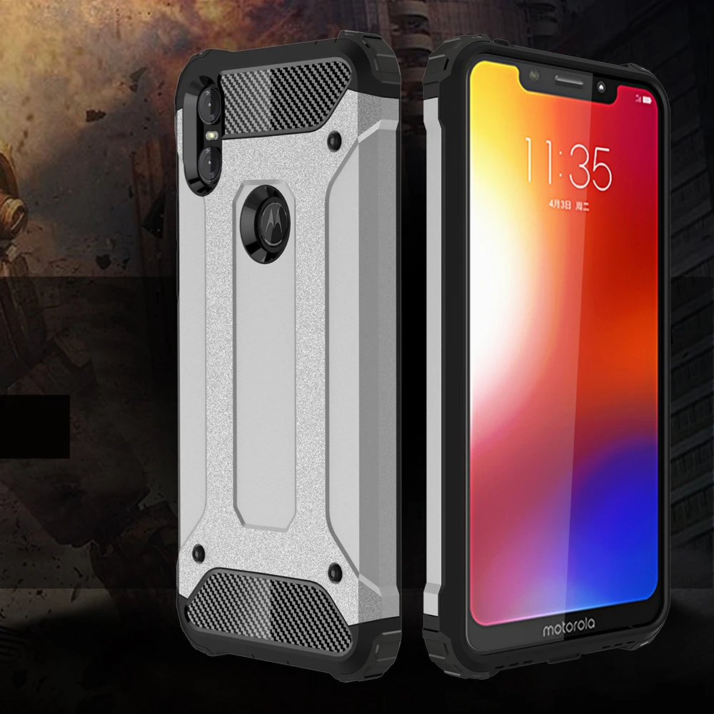 Противоударный армированный чехол 5 86 дюйма для Moto One Motorola P30 Play двойная задняя