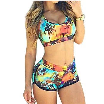 Summer Beachwear Brazillian Bikini 2015 Hot sale Colorful Floral Printed Womens Swimwear High Quality High Waist Sport Bikini
Summer Beachwear Brazillian Bikini 2015 Hot sale Colorful Floral Printed Womens Swimwear High Quality High Waist Sport Bikini