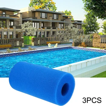 3PCSBlue High Density Cylindrical Swimming Pool Fish Tank Filter Foam Sponge Aquarium Filter Reusable Replacement Filters Access
3PCSBlue High Density Cylindrical Swimming Pool Fish Tank Filter Foam Sponge Aquarium Filter Reusable Replacement Filters Access