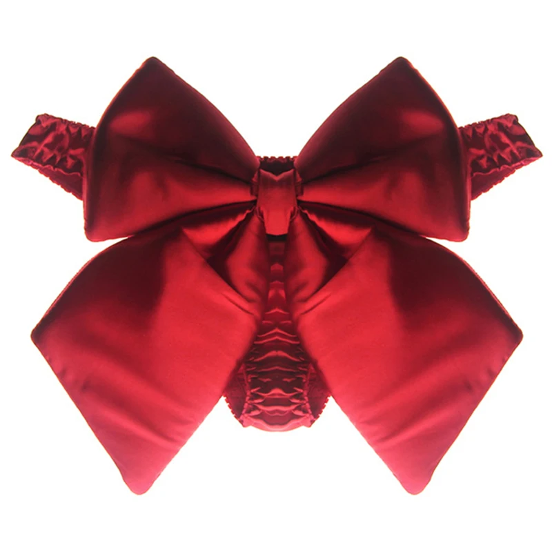Sexy Bow Tie Thong Pants Intimates Satin Panties Solid Sexy Knickers Low Waist Thongs for Women Butterfly Micro Briefs
Sexy Bow Tie Thong Pants Intimates Satin Panties Solid Sexy Knickers Low Waist Thongs for Women Butterfly Micro Briefs
