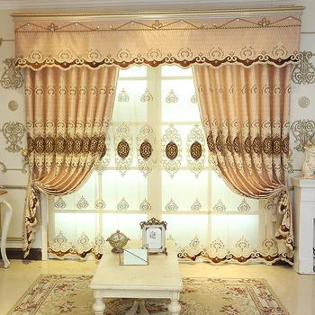 European Chenille Curtains for Bedroom Embroidery Curtain High Shade Curtainsfor Living Room Retro Curtain Fabric
European Chenille Curtains for Bedroom Embroidery Curtain High Shade Curtainsfor Living Room Retro Curtain Fabric