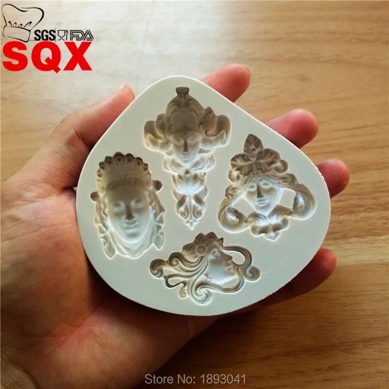 Buddha Art Nouveau Faces' Silicone Mold, DIY Cake Decorating Tools, Sugar Molds, Kitchen Accessories SQ16307
Buddha Art Nouveau Faces' Silicone Mold, DIY Cake Decorating Tools, Sugar Molds, Kitchen Accessories SQ16307
