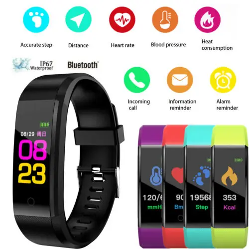 Smart Watch Blood Pressure Heart Rate Monitor Fitness Activity Tracker Smart Band Bracelet Wristband For iOS Android
Smart Watch Blood Pressure Heart Rate Monitor Fitness Activity Tracker Smart Band Bracelet Wristband For iOS Android