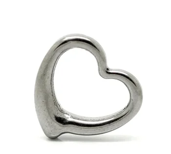 LASPERAL 5PCs Stainless Steel Heart Charm Connectors Pendants Connectors For Jewelry Making DIY Jewelry Findings 16x16mm
LASPERAL 5PCs Stainless Steel Heart Charm Connectors Pendants Connectors For Jewelry Making DIY Jewelry Findings 16x16mm